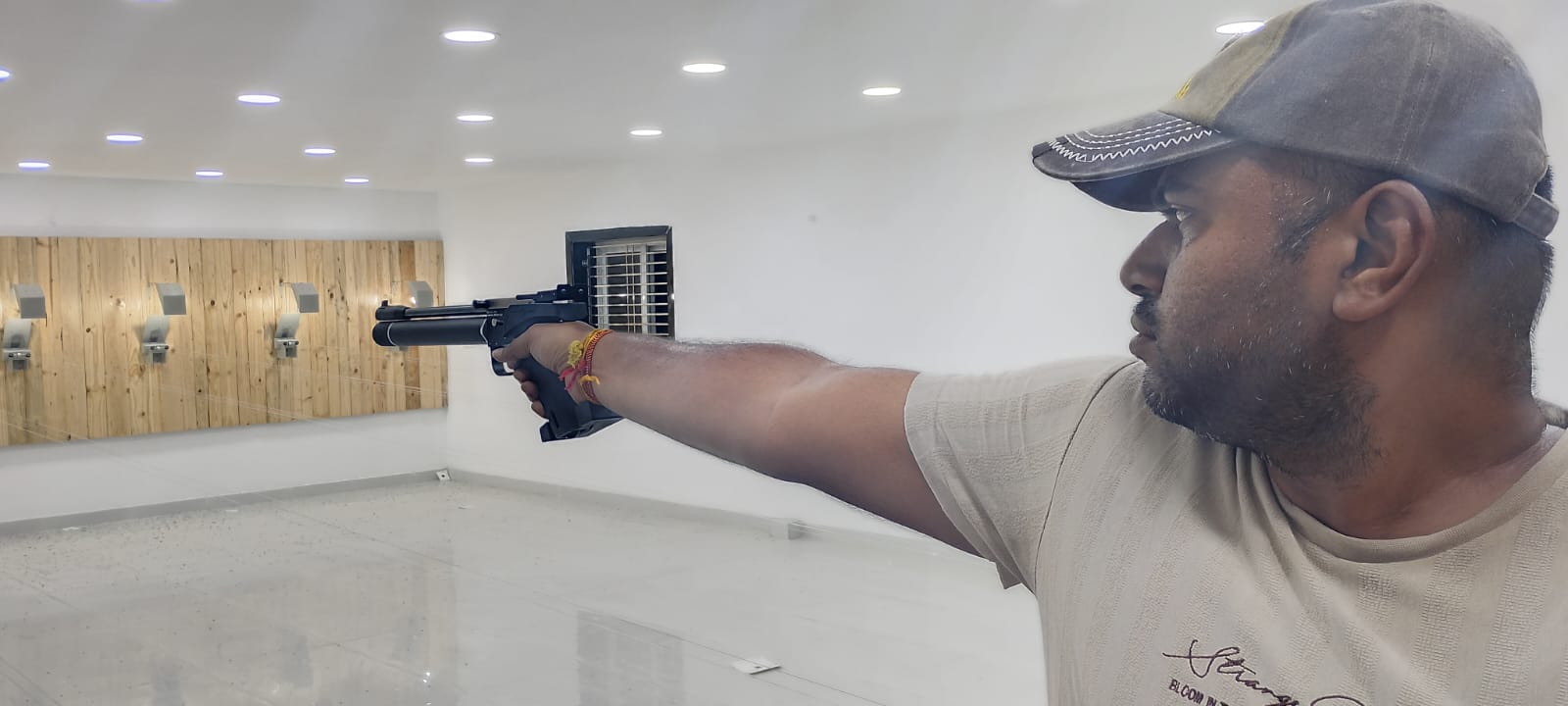 Pistol shooting training