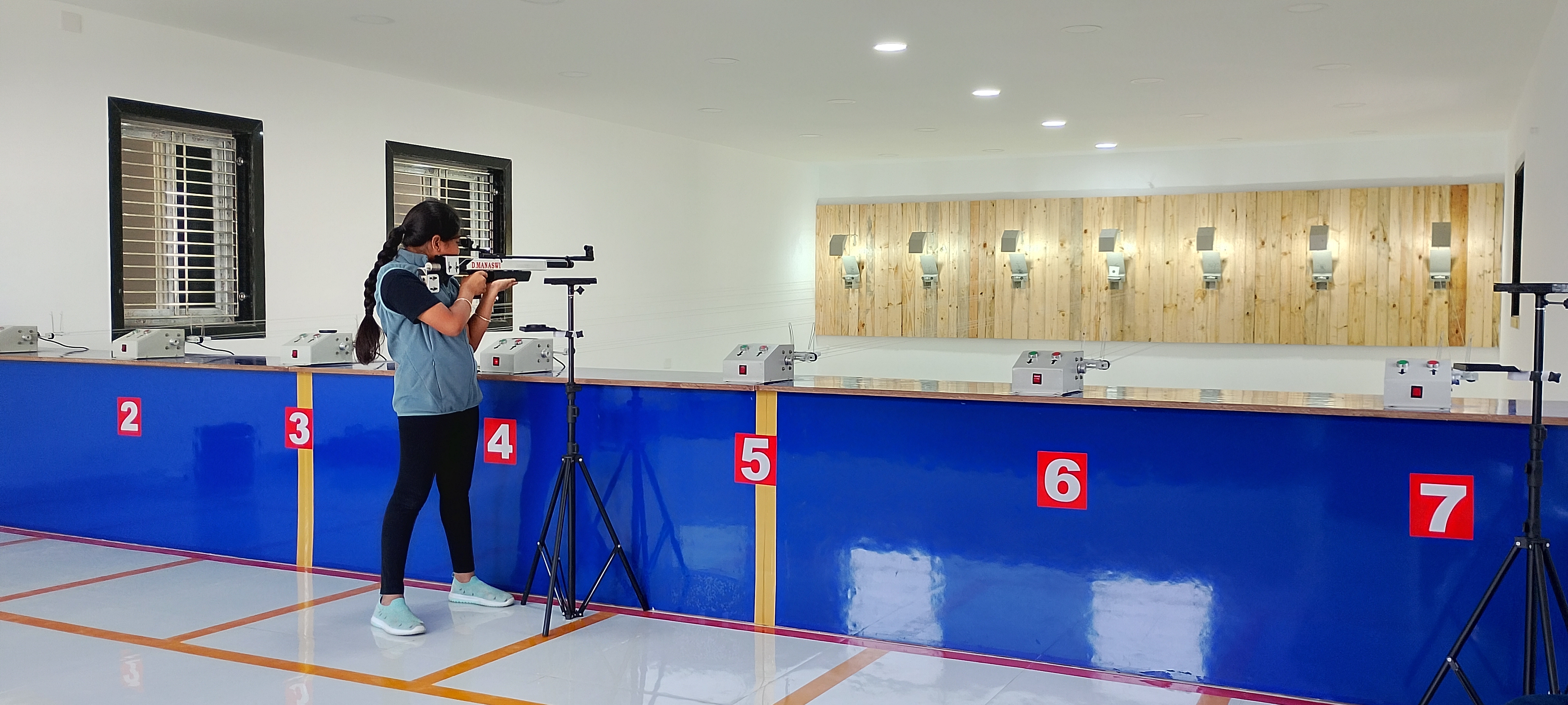 Rifle shooting training